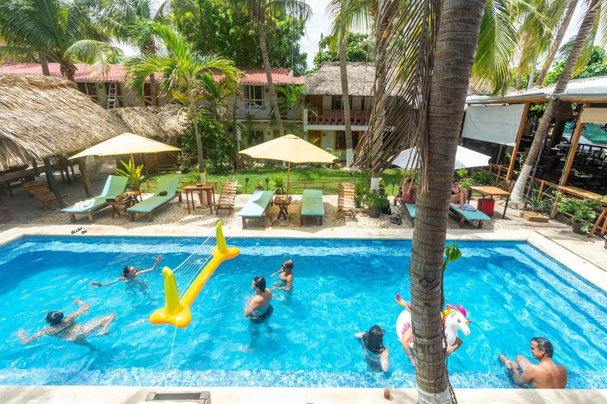 Frida Paradise Beach Hotel - Punta Zicatela Brisas de Zicatela Kültér fotó