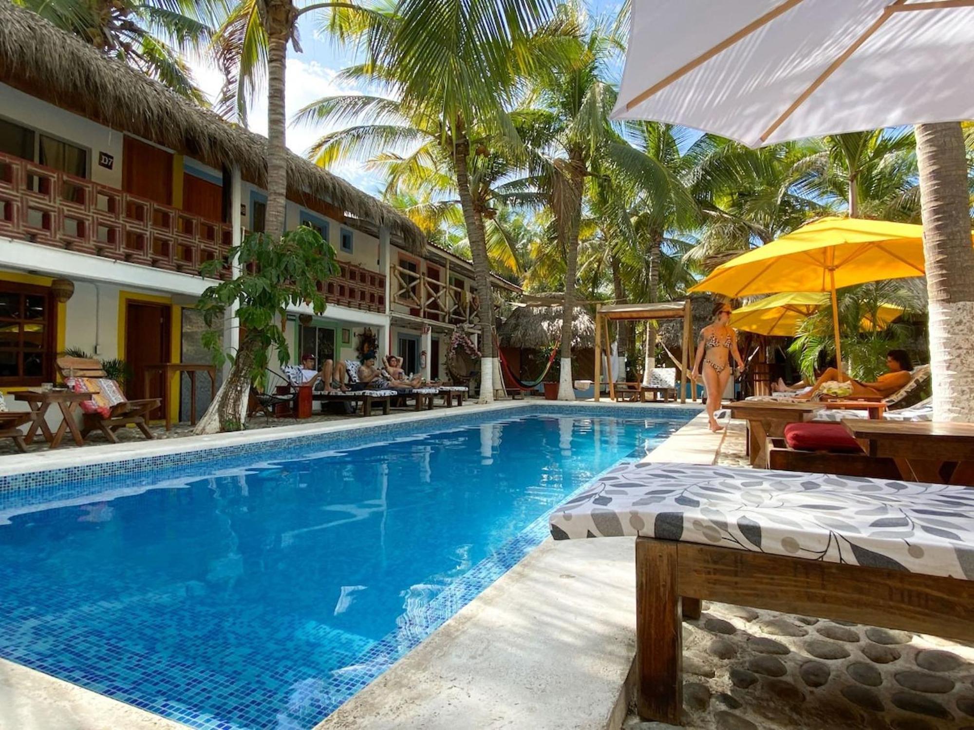 Frida Paradise Beach Hotel - Punta Zicatela Brisas de Zicatela Kültér fotó